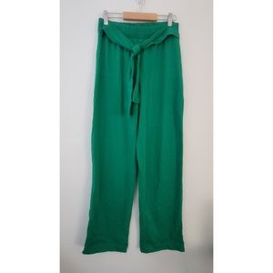 ZARA Kelly Green straight legged stretchy pants (NEW Never Worn) (US SIZE S)
